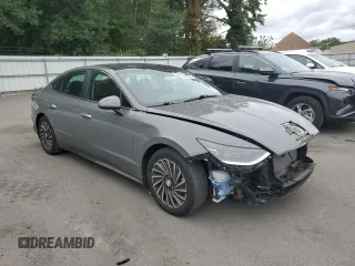 2020 Hyundai Sonata Hybrid Limited with VIN KMHL54JJ1LA016098, listed as a Copart auction lot 73276294 with 40,906 mi miles and Salvage Title. Bid and sale history available at carsss.com. Image 4.