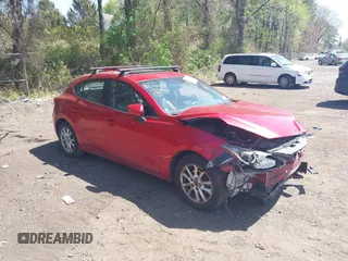 2015 Mazda 3 i Grand Touring z VIN JM1BM1M75F1269995, wystawiony jako IAAI lot #42140185 z przebiegiem 71 973 mil mil oraz . Historia ofert i sprzedaży dostępna na DreamBid. Obrazek 1.