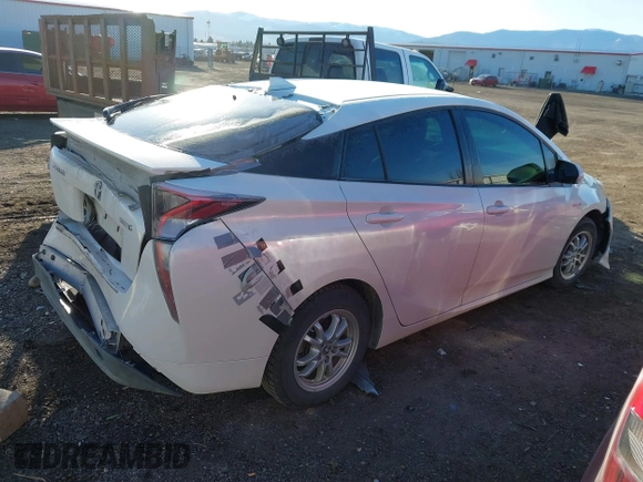 2016 Toyota Prius Two with VIN JTDKBRFU3G3013058, listed as a IAAI auction lot 41824822 with 137,392 mi miles. Bid and sale history available at carsss.com. Image 4.