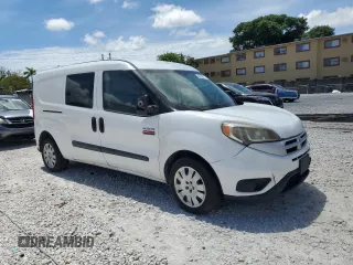 2016 Ram ProMaster City Cargo Tradesman SLT with VIN ZFBERFBT3G6B95966, listed as a Copart auction lot 60755725 with Not provided miles and Salvage title. Bid and sale history available at DreamBid. Image 4.