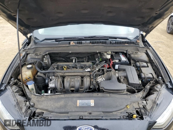 2017 Ford Fusion SE with VIN 3FA6P0H73HR195570, listed as a Copart auction lot 53659985 with 197,095 mi miles and Salvage Title. Bid and sale history available at carsss.com. Image 12.