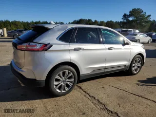 2019 Ford Edge Titanium with VIN 2FMPK3K95KBC37294, listed as a Copart auction lot 46328805 with 138,818 mi miles and Salvage Title. Bid and sale history available at carsss.com. Image 3.