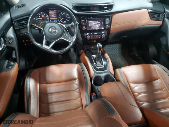2018 Nissan Rogue S with VIN JN8AT2MV1JW324347, listed as a Copart auction lot 44183505 with 96,767 mi miles and Salvage Title. Bid and sale history available at carsss.com. Image 8.