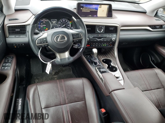 2017 Lexus RX with VIN 2T2BGMCA9HC015366, listed as a Copart auction lot 45694975 with 63,187 mi miles and Salvage Title. Bid and sale history available at carsss.com. Image 8.