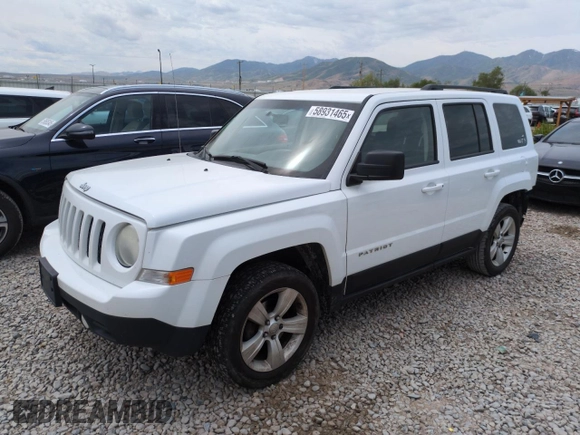 2014 Jeep Patriot Latitude с VIN 1C4NJRFB0ED760056, выставлен на аукционе Copart как лот 58931465 с пробегом 192 469 миль миль и Списание • Salvage title. История ставок и продаж доступна на DreamBid. Изображение 1.