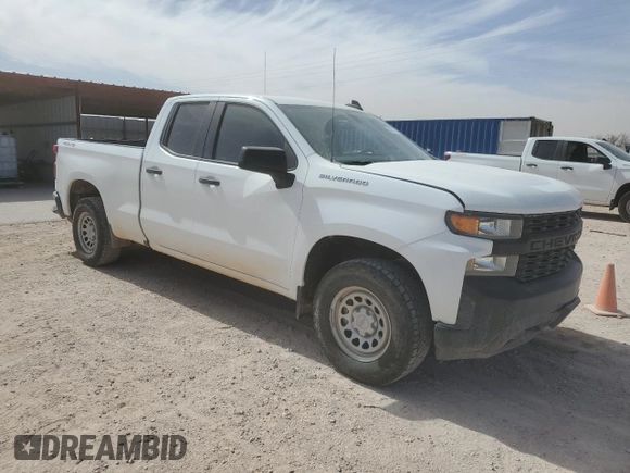 2020 Chevrolet Silverado 1500 Work Truck with VIN 1GCRYAEF6LZ167448, listed as a Copart auction lot 46709465 with 73,232 mi miles and Clean Title. Bid and sale history available at carsss.com. Image 4.