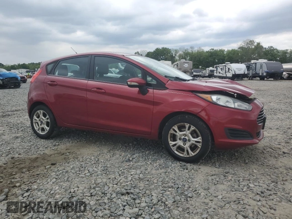 2016 Ford Fiesta SE with VIN 3FADP4EJ7GM136841, listed as a Copart auction lot 53201685 with 181,657 mi miles and Salvage Title. Bid and sale history available at DreamBid. Image 4.