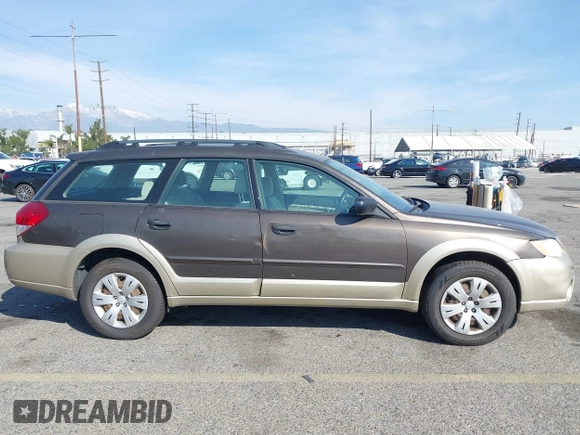 2008 Subaru Outback with VIN 4S4BP60C886300519, listed as a IAAI auction lot 41603910 with 175,895 mi miles and . Bid and sale history available at DreamBid. Image 12.