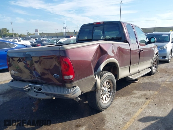 2002 Ford F-150 XL with VIN 1FTRX17L82KB68307, listed as a IAAI auction lot 40642958 with 115,737 mi miles. Bid and sale history available at carsss.com. Image 4.