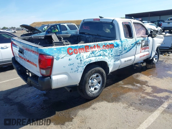 2021 Toyota Tacoma SR with VIN 3TYRX5GN6MT031018, listed as a IAAI auction lot 42276988 with Not provided miles and . Bid and sale history available at DreamBid. Image 4.