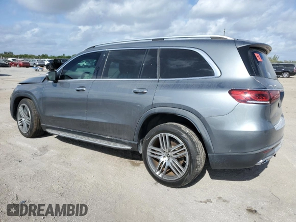 2020 Mercedes-Benz GLS 450 z VIN 4JGFF5KE4LA214594, wystawiony jako Copart lot #55739525 z przebiegiem 40 607 mil mil oraz Nie do naprawy • Non repairable. Historia ofert i sprzedaży dostępna na DreamBid. Obrazek 2.