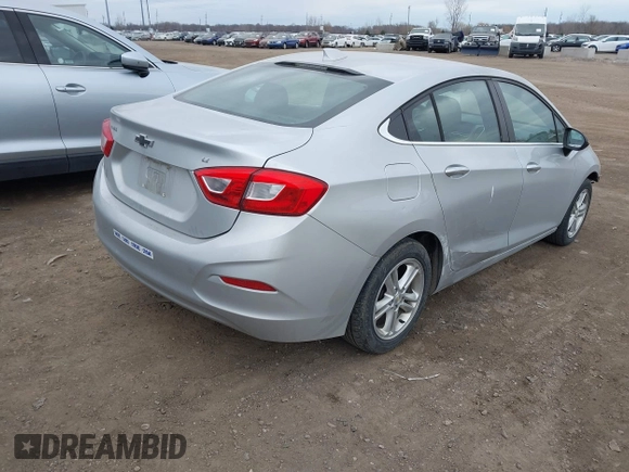 2017 Chevrolet Cruze LT with VIN 1G1BE5SM0H7268937, listed as a IAAI auction lot 41908020 with 108,456 mi miles and . Bid and sale history available at DreamBid. Image 4.