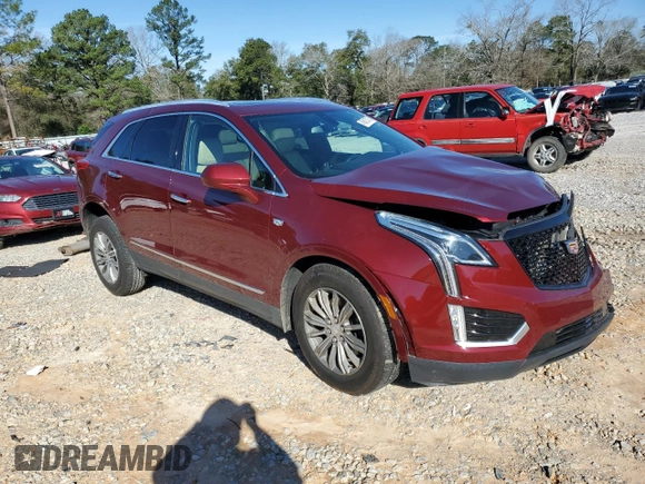 2018 Cadillac XT5 Luxury FWD with VIN 1GYKNCRS7JZ166944, listed as a Copart auction lot 45815705 with 74,289 mi miles and Non Repairable. Bid and sale history available at carsss.com. Image 4.