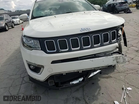 2019 Jeep Compass Limited с VIN 3C4NJCCB2KT664534, выставлен на аукционе Copart как лот 59748935 с пробегом 68 433 миль миль и Списание • Salvage title. История ставок и продаж доступна на DreamBid. Изображение 14.
