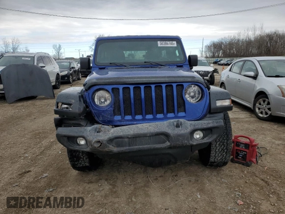 2018 Jeep Wrangler Unlimited Sport z VIN 1C4HJXDN3JW332396, wystawiony jako Copart lot #50386745 z przebiegiem 113 743 mil mil oraz Szkoda całkowita • Salvage title. Historia ofert i sprzedaży dostępna na DreamBid. Obrazek 5.