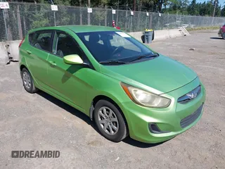 2014 Hyundai Accent GS with VIN KMHCT5AE6EU188448, listed as a IAAI auction lot 42695552 with 160,130 mi miles and . Bid and sale history available at DreamBid. Image 1.