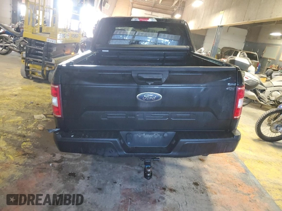 2018 Ford F-150 XL with VIN 1FTEW1E56JFC27884, listed as a Copart auction lot 42515805 with Not Provided miles and Salvage Title. Bid and sale history available at DreamBid. Image 6.