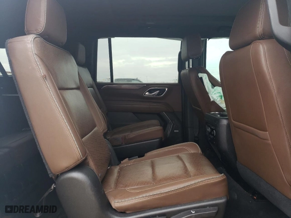 2021 Chevrolet Suburban High Country with VIN 1GNSKGKL6MR149816, listed as a Copart auction lot 83564234 with 104,623 mi miles and Salvage Title. Bid and sale history available at carsss.com. Image 11.