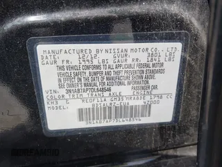 2013 Nissan Sentra SR z VIN 3N1AB7AP7DL648546, wystawiony jako IAAI lot #41881015 z przebiegiem 163 175 mil mil oraz . Historia ofert i sprzedaży dostępna na DreamBid. Obrazek 9.
