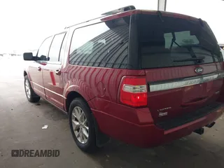 2015 Ford Expedition Max Limited with VIN 1FMJK2AT7FEF22196, listed as a IAAI auction lot 40914674 with 173,295 mi miles and . Bid and sale history available at DreamBid. Image 3.