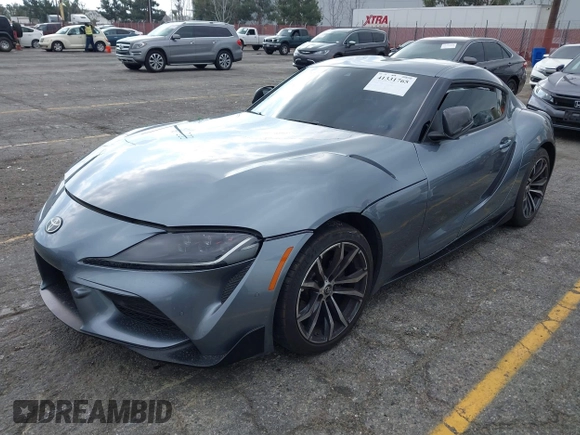 2021 Toyota Supra 2.0 with VIN WZ1DB2C07MW039661, listed as a IAAI auction lot 41331765 with Not provided miles and . Bid and sale history available at DreamBid. Image 2.