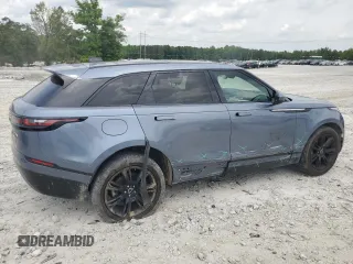 2019 Land Rover Range Rover Velar S with VIN SALYB2EX7KA796024, listed as a Copart auction lot 55156345 with 89,586 mi miles and Salvage title. Bid and sale history available at DreamBid. Image 3.