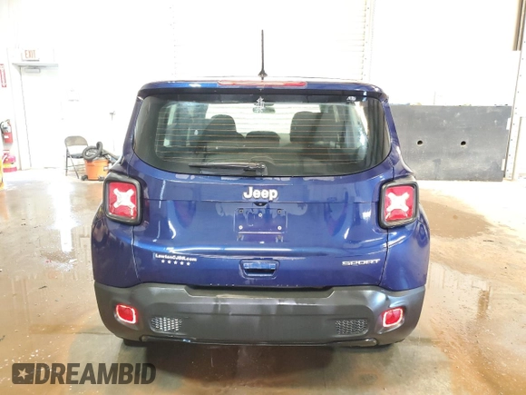 2020 Jeep Renegade Jeepster z VIN ZACNJAAB0LPL03333, wystawiony jako Copart lot #61016634 z przebiegiem 71 984 mil mil oraz Czysty tytuł • Clean title. Historia ofert i sprzedaży dostępna na DreamBid. Obrazek 6.
