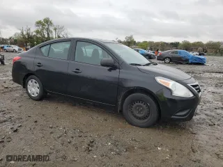 2015 Nissan Versa SV with VIN 3N1CN7AP6FL904274, listed as a Copart auction lot 52090775 with 69,561 mi miles and Clean Title. Bid and sale history available at carsss.com. Image 4.