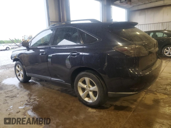 2010 Lexus RX 350 with VIN 2T2BK1BA3AC006103, listed as a Copart auction lot 56283265 with 98,543 mi miles and Salvage Title. Bid and sale history available at DreamBid. Image 2.