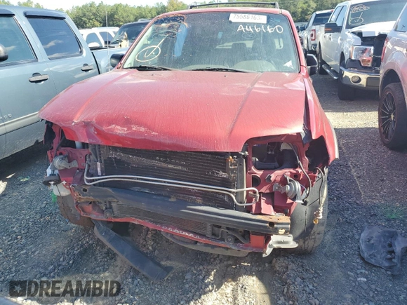 2004 Ford Escape XLT с VIN 1FMCU93184KA46160, выставлен на аукционе Copart как лот 75586163 с пробегом 172 149 миль миль и Списание • Salvage title. История ставок и продаж доступна на DreamBid. Изображение 5.