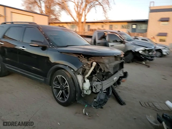 2013 Ford Explorer Sport with VIN 1FM5K8GT6DGC24722, listed as a Copart auction lot 85824694 with 0 mi miles and Salvage Title. Bid and sale history available at carsss.com. Image 11.