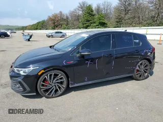 2022 Volkswagen Golf GTI Autobahn with VIN WVW587CD2NW217432, listed as a Copart auction lot 68704564 with 34,672 mi miles and Salvage Title. Bid and sale history available at carsss.com. Image 1.