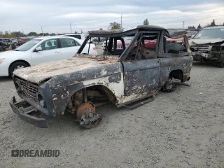 1968 Ford Bronco z VIN U14NLD27653, wystawiony jako Copart lot #75441944 z przebiegiem Nie podano mil oraz Szkoda całkowita • Salvage title. Historia ofert i sprzedaży dostępna na DreamBid. Obrazek 1.