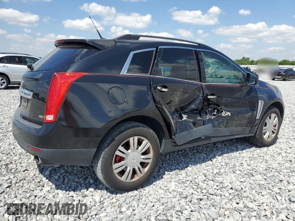 2014 Cadillac SRX with VIN 3GYFNAE38ES572951, listed as a Copart auction lot 53033685 with 104,204 mi miles and Salvage Title. Bid and sale history available at DreamBid. Image 3.