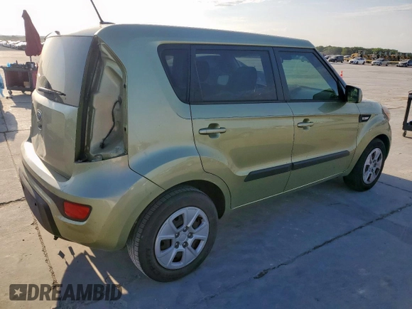 2012 Kia Soul with VIN KNDJT2A59C7406663, listed as a Copart auction lot 52744065 with 189,475 mi miles and Salvage Title. Bid and sale history available at carsss.com. Image 3.