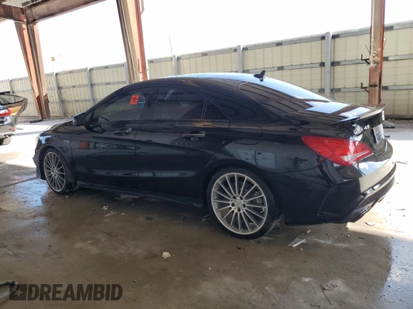 2015 Mercedes-Benz CLA 45 AMG with VIN WDDSJ5CB8FN218575, listed as a Copart auction lot 79330934 with 75,167 mi miles and Non Repairable. Bid and sale history available at DreamBid. Image 2.