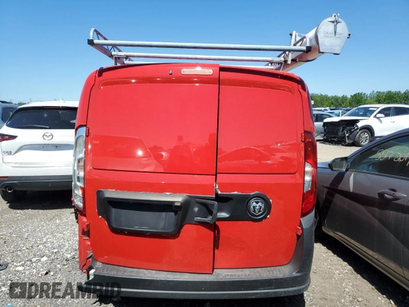 2018 Ram ProMaster City Cargo Tradesman with VIN ZFBERFAB1J6K07657, listed as a Copart auction lot 50133984 with 132,845 mi miles and . Bid and sale history available at DreamBid. Image 6.