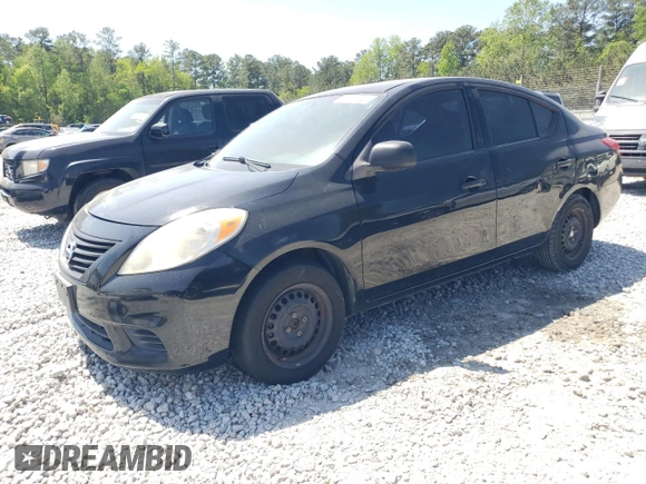 2012 Nissan Versa SL with VIN 3N1CN7AP7CL844100, listed as a Copart auction lot 50015145 with 212,318 mi miles and Clean title. Bid and sale history available at DreamBid. Image 1.
