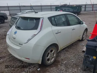 2012 Nissan LEAF SL with VIN JN1AZ0CP4CT020440, listed as a IAAI auction lot 42183809 with 65,255 mi miles and . Bid and sale history available at DreamBid. Image 4.