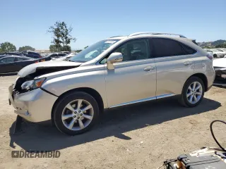 2011 Lexus RX 350 z VIN 2T2ZK1BA6BC042903, wystawiony jako Copart lot #57523015 z przebiegiem 101 058 mil mil oraz Szkoda całkowita • Salvage title. Historia ofert i sprzedaży dostępna na DreamBid. Obrazek 1.