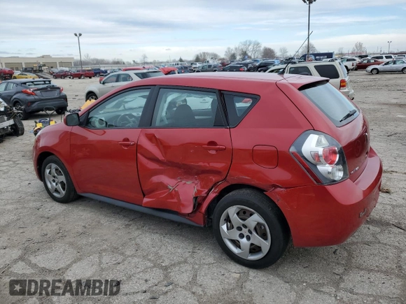 2009 Pontiac Vibe w/1SA with VIN 5Y2SP678X9Z463503, listed as a Copart auction lot 82866454 with 122,782 mi miles and Salvage Title. Bid and sale history available at carsss.com. Image 2.