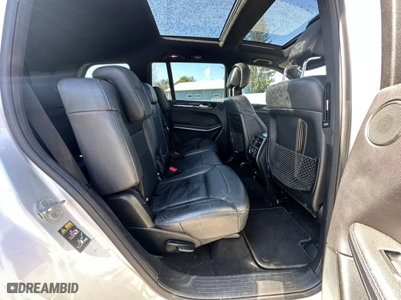 2017 Mercedes-Benz GLS with VIN 4JGDF7DE2HA791339, listed as a Copart auction lot 51712665 with 191,711 mi miles and Clean Title. Bid and sale history available at carsss.com. Image 6.