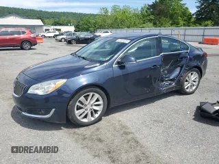 2015 Buick Regal Premium I с VIN 2G4GN5EX4F9280065, выставлен на аукционе Copart как лот 57507225 с пробегом 81 251 миль миль и Списание • Salvage title. История ставок и продаж доступна на DreamBid. Изображение 1.