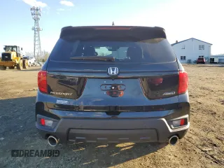 2025 Honda Passport EX-L z VIN 5FNYF8H55SB003951, wystawiony jako Copart lot #43849725 z przebiegiem 3013 mil mil oraz Szkody całkowita. Historia ofert i sprzedaży dostępna na DreamBid. Obrazek 6.