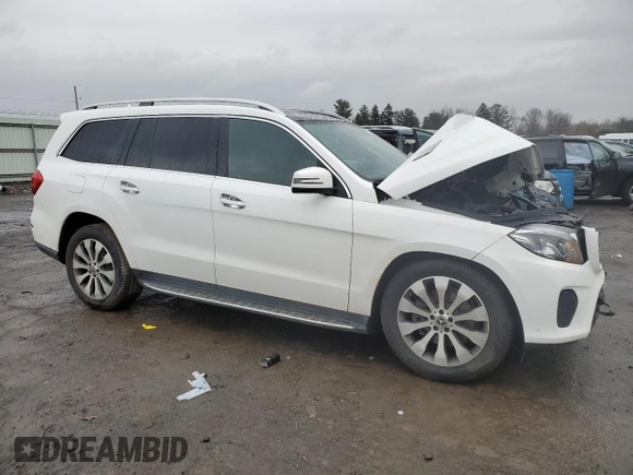 2018 Mercedes-Benz GLS 450 with VIN 4JGDF6EE7JB070619, listed as a Copart auction lot 40609874 with 65,482 mi miles and . Bid and sale history available at DreamBid. Image 4.
