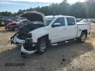 2018 Chevrolet Silverado 1500 LTZ with VIN 3GCUKSEJ2JG397961, listed as a Copart auction lot 47889745 with 83,310 mi miles and Salvage Title. Bid and sale history available at carsss.com. Image 1.