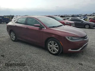 2015 Chrysler 200 Limited with VIN 1C3CCCAB1FN543332, listed as a Copart auction lot 52800655 with 119,613 mi miles and Salvage title. Bid and sale history available at DreamBid. Image 4.