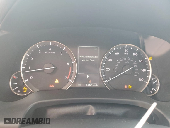 2021 Lexus RX 350L with VIN JTJHZKEA6M2021819, listed as a Copart auction lot 74559854 with 14,652 mi miles and Salvage title. Bid and sale history available at DreamBid. Image 9.