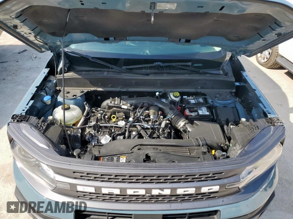 2022 Ford Bronco Sport Badlands z VIN 3FMCR9D9XNRD72951, wystawiony jako Copart lot #52829895 z przebiegiem 54 054 mil mil oraz Szkoda całkowita • Salvage title. Historia ofert i sprzedaży dostępna na DreamBid. Obrazek 12.