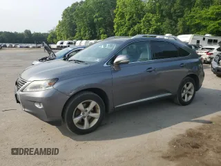 2013 Lexus RX 350 with VIN 2T2BK1BA6DC209989, listed as a Copart auction lot 57313635 with 443,018 mi miles and Salvage title. Bid and sale history available at DreamBid. Image 1.